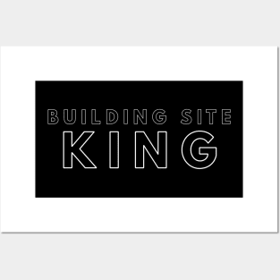 Real estate, building site manager, architect gift, construction worker sticker, property developer Posters and Art